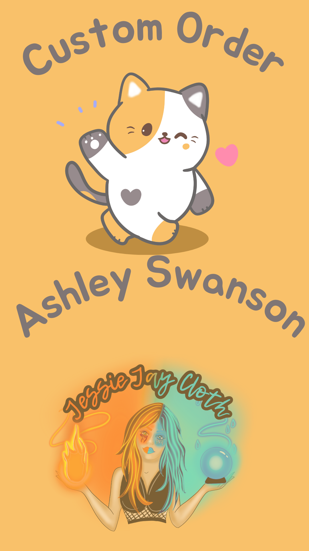 Custom Order Ashley Swanson