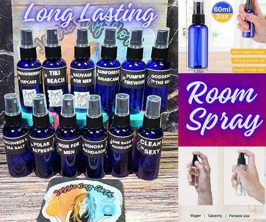 Ready to Ship | 2 oz (60ml) Room Spray (5 scents left) | Car Freshener, Air Fresher, Linen Spray