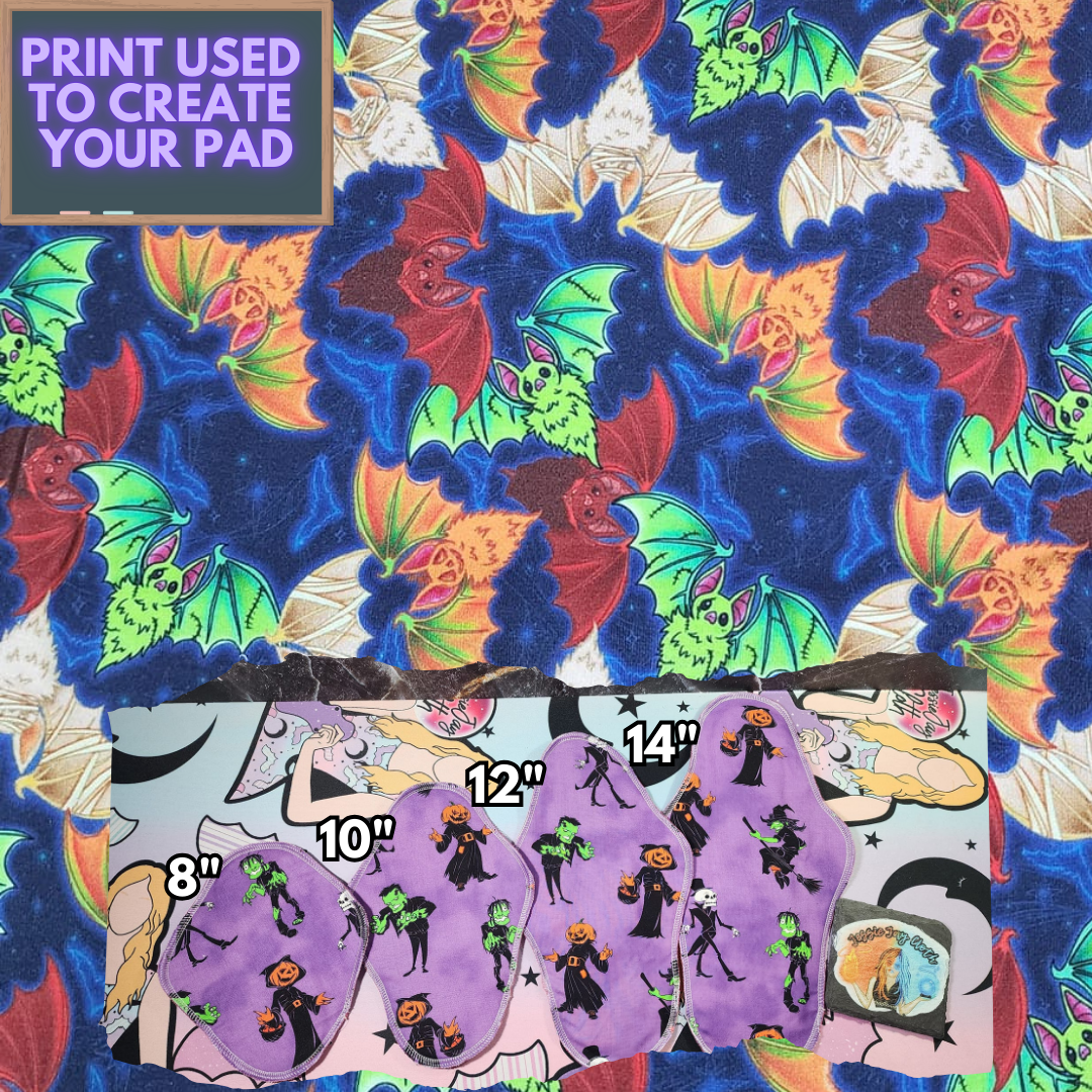 Spooky Savings on Cloth Pads! | Choose from 9 different KNIT prints!