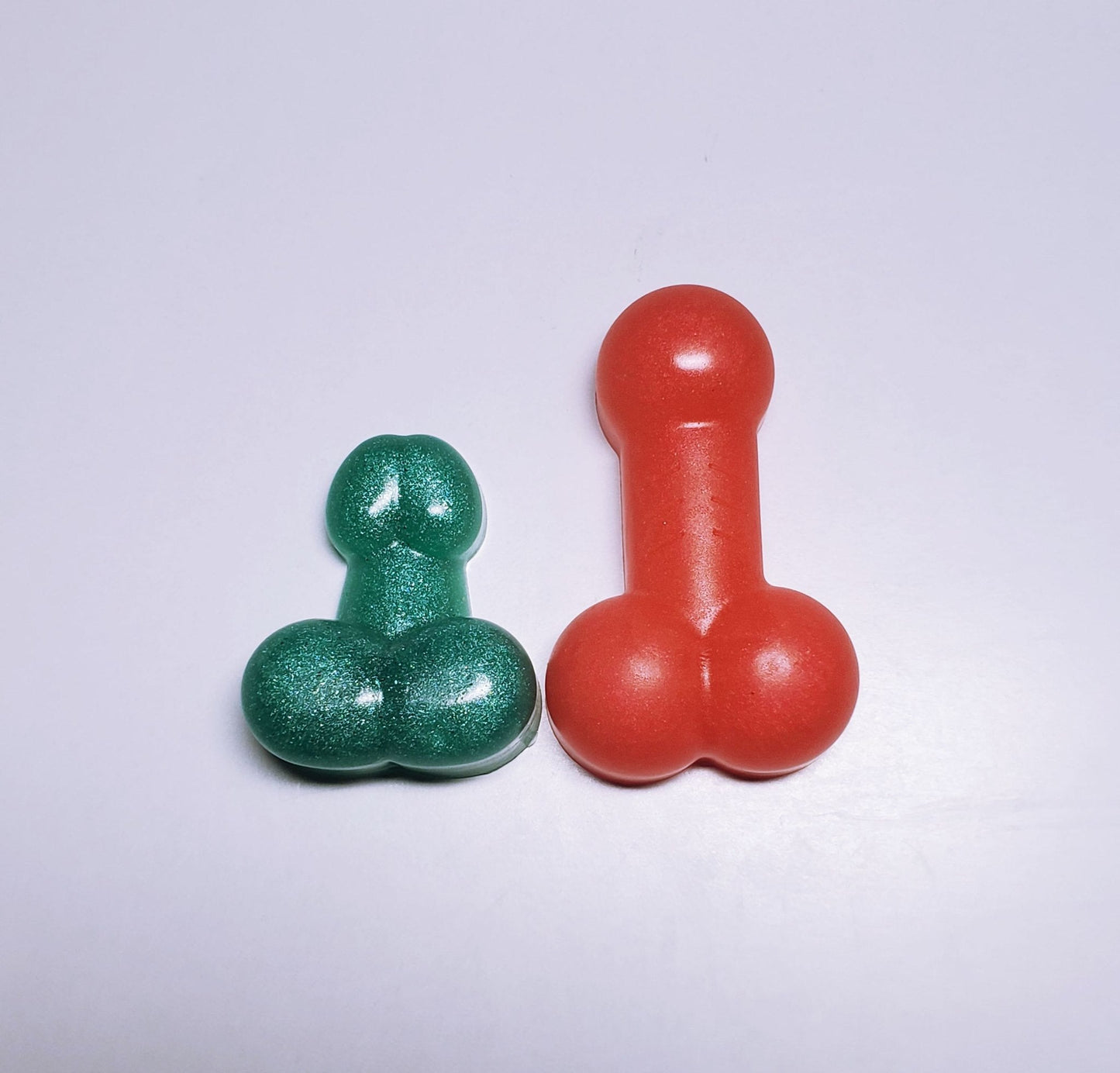 JELLY Soap | Tiny Bag of Dicks | Price is for ONE piece | Tiny Penis Shape | 1.41 in x 1.14 in | Gag Gift | Multi Use Soap