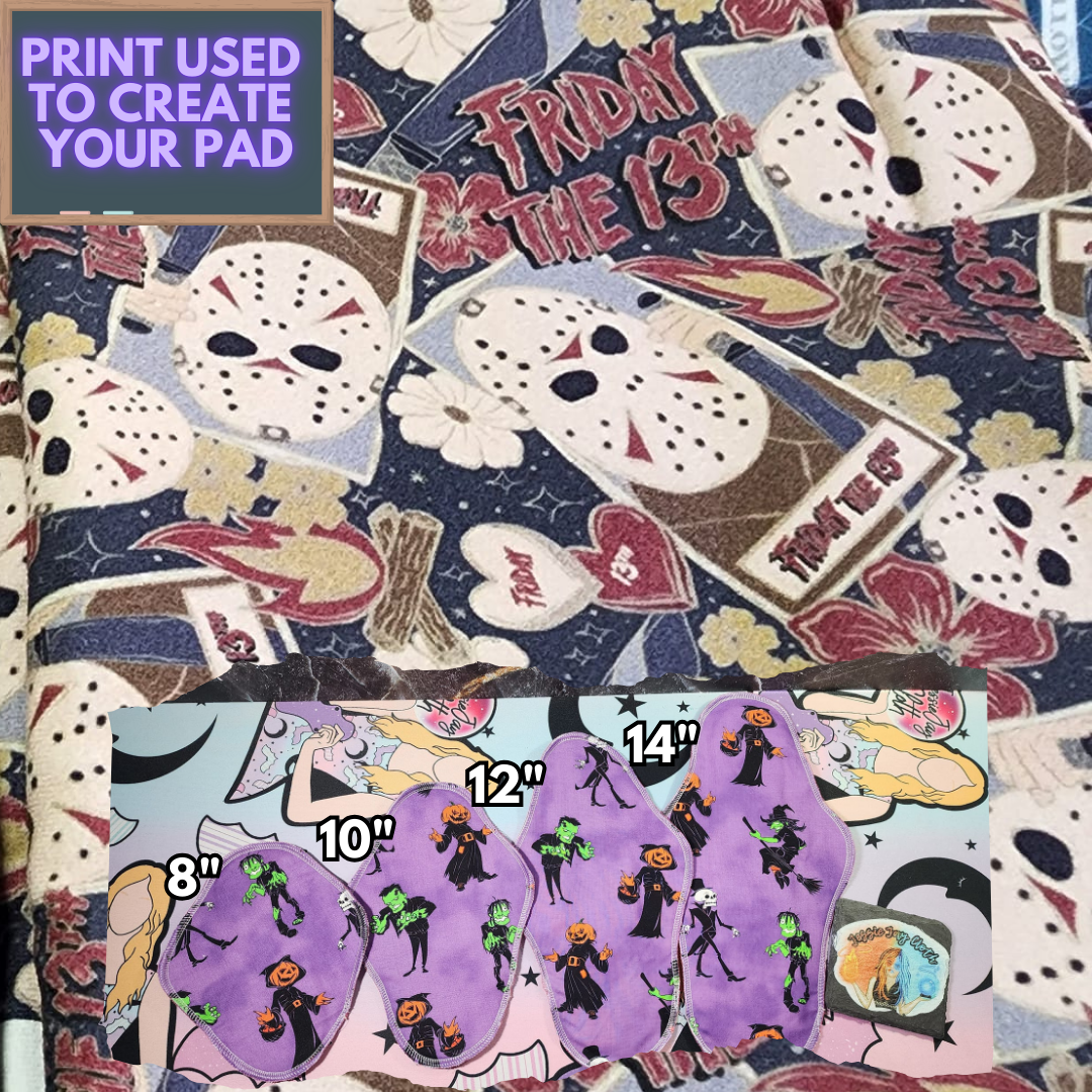 Spooky Savings on Cloth Pads! | Choose from 9 different KNIT prints!