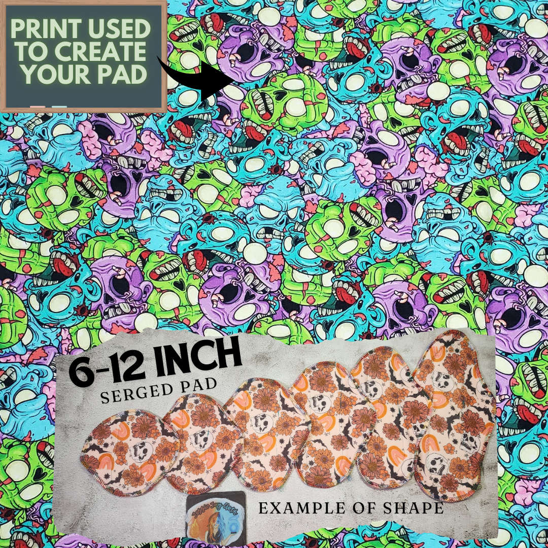 Customize your serged Cloth Pad OR Liner | FINAL SALE, No Coupons