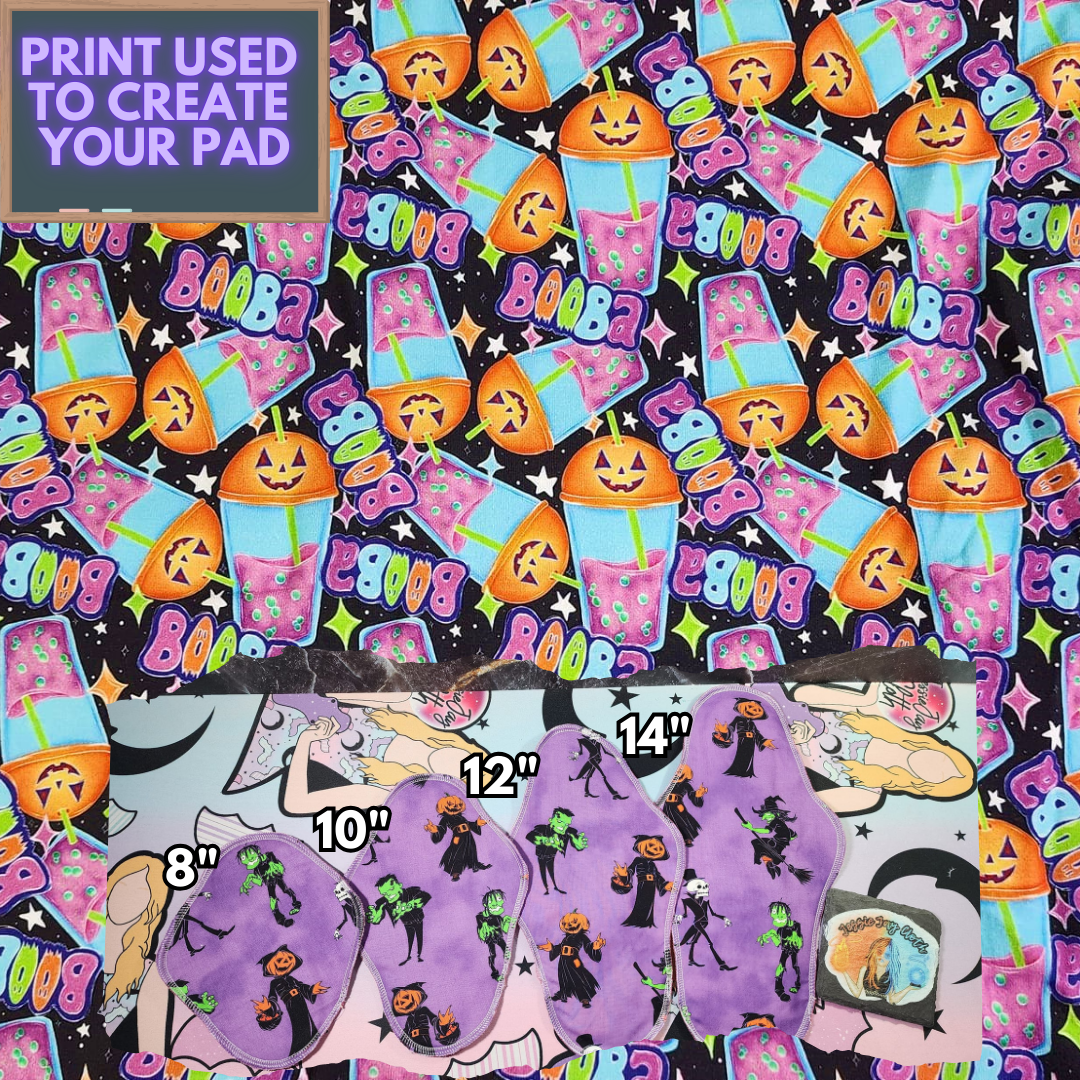 Spooky Savings on Cloth Pads! | Choose from 9 different KNIT prints!