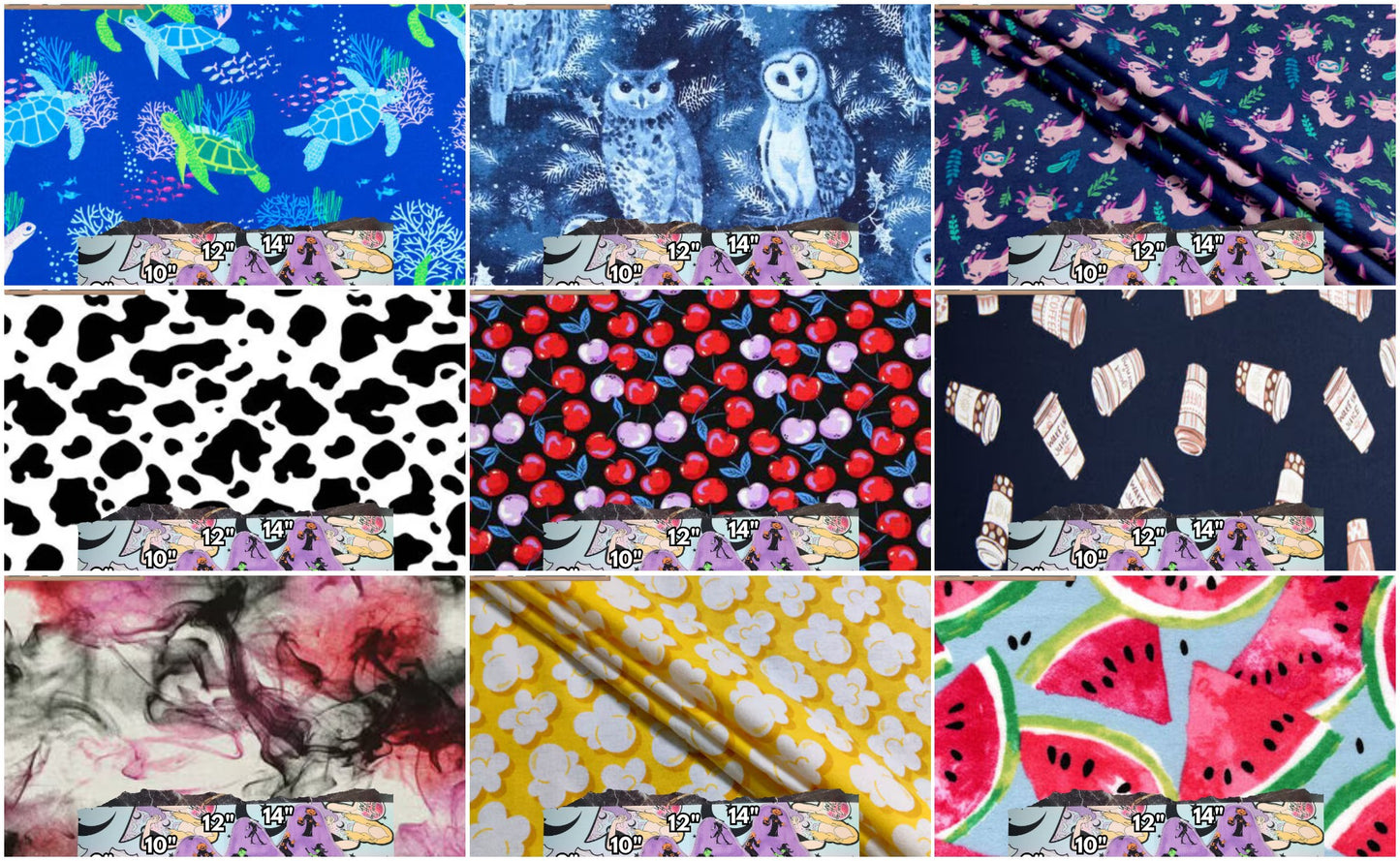 Fluff Your Way to Savings | Choose from 9 different FLANNEL prints for Cloth Pads!