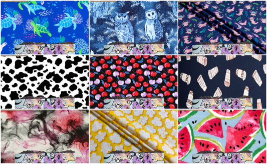 Fluff Your Way to Savings | Choose from 9 different FLANNEL prints for Cloth Pads!