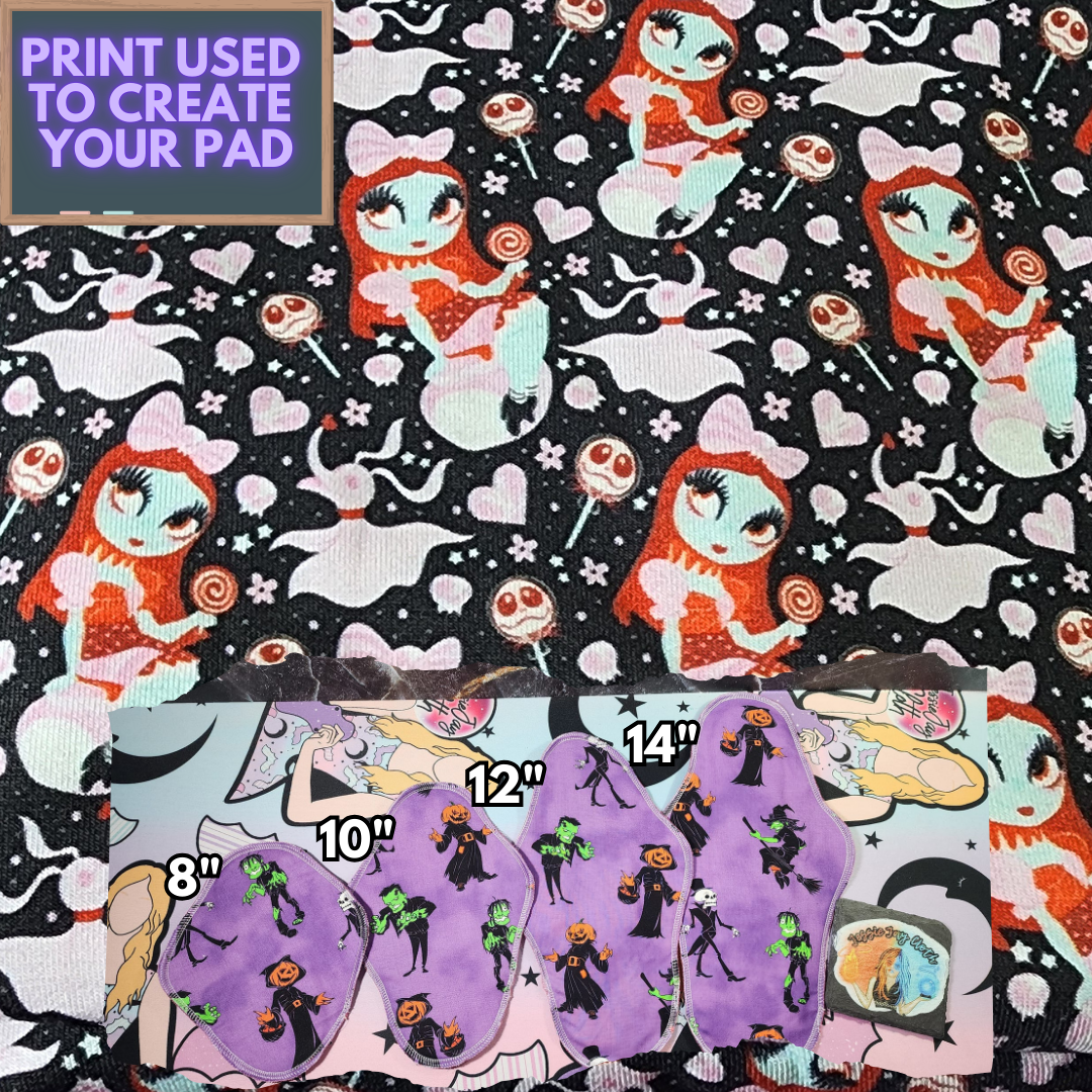 Spooky Savings on Cloth Pads! | Choose from 9 different KNIT prints!