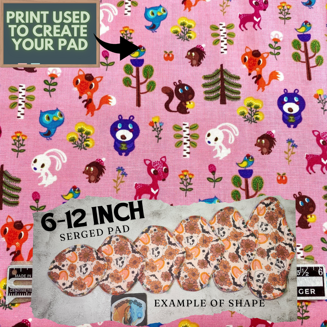 Customize your serged Cloth Pad OR Liner | FINAL SALE, No Coupons