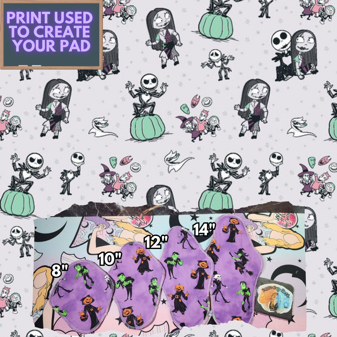 Spooky Savings on Cloth Pads! | Choose from 9 different prints