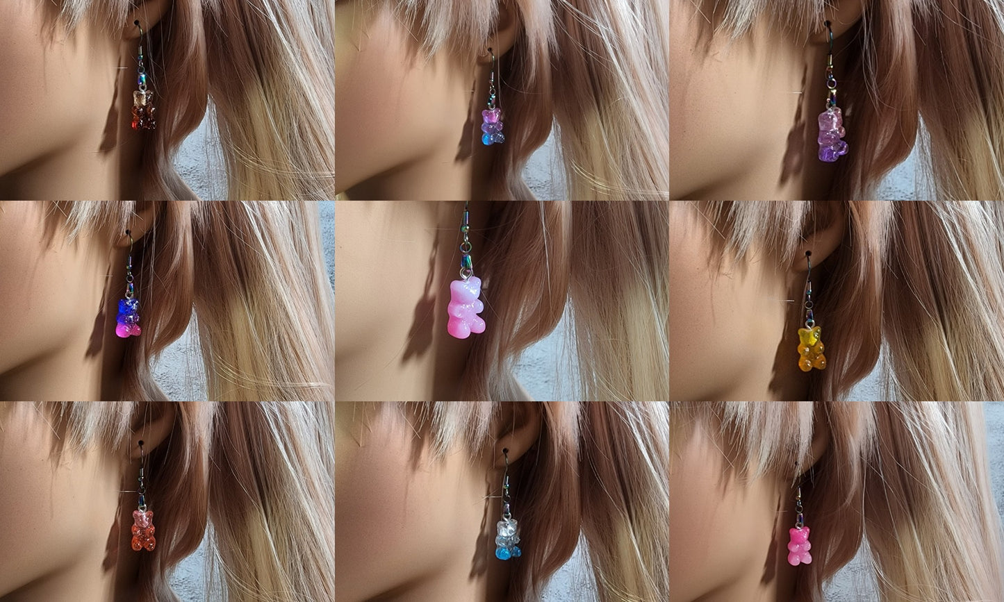 1-2 Scoops of Cute Kawaii or Spooky Earrings | 200+ variations Stud, dangles, drop dangles |