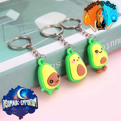 Mini Kawaii Avocado Keychain | Add On