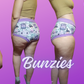 Hot Pink Ivory Tie-Dye | Bunzies Underwear | Choose Briefs, Booty, or Super Booty