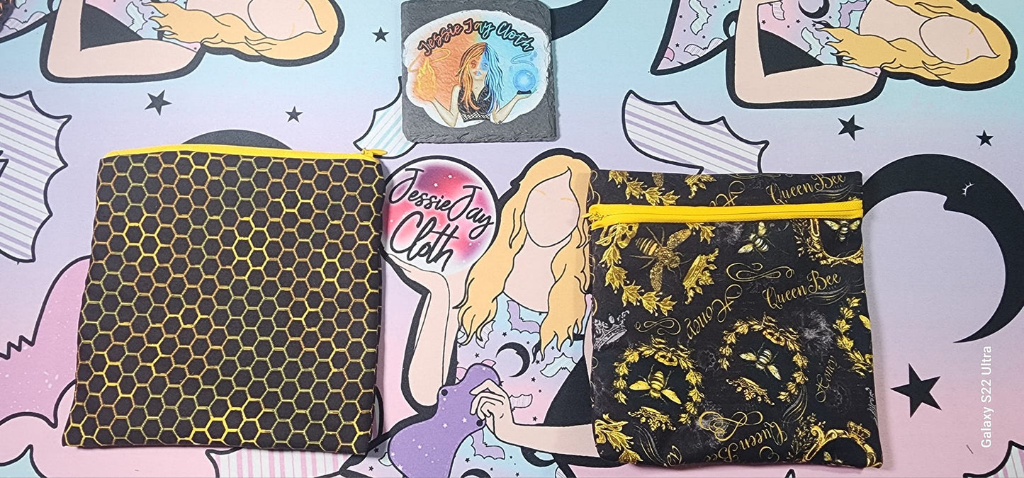 Full Set OR SINGLES | Queen Bee, Snack Bags, Scrunchies, Wristlets