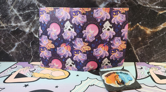 Ready to ship, Bulb Boo | Moondance Note Pad Holder | Spooky, Crystal, Skull, Pumpkin