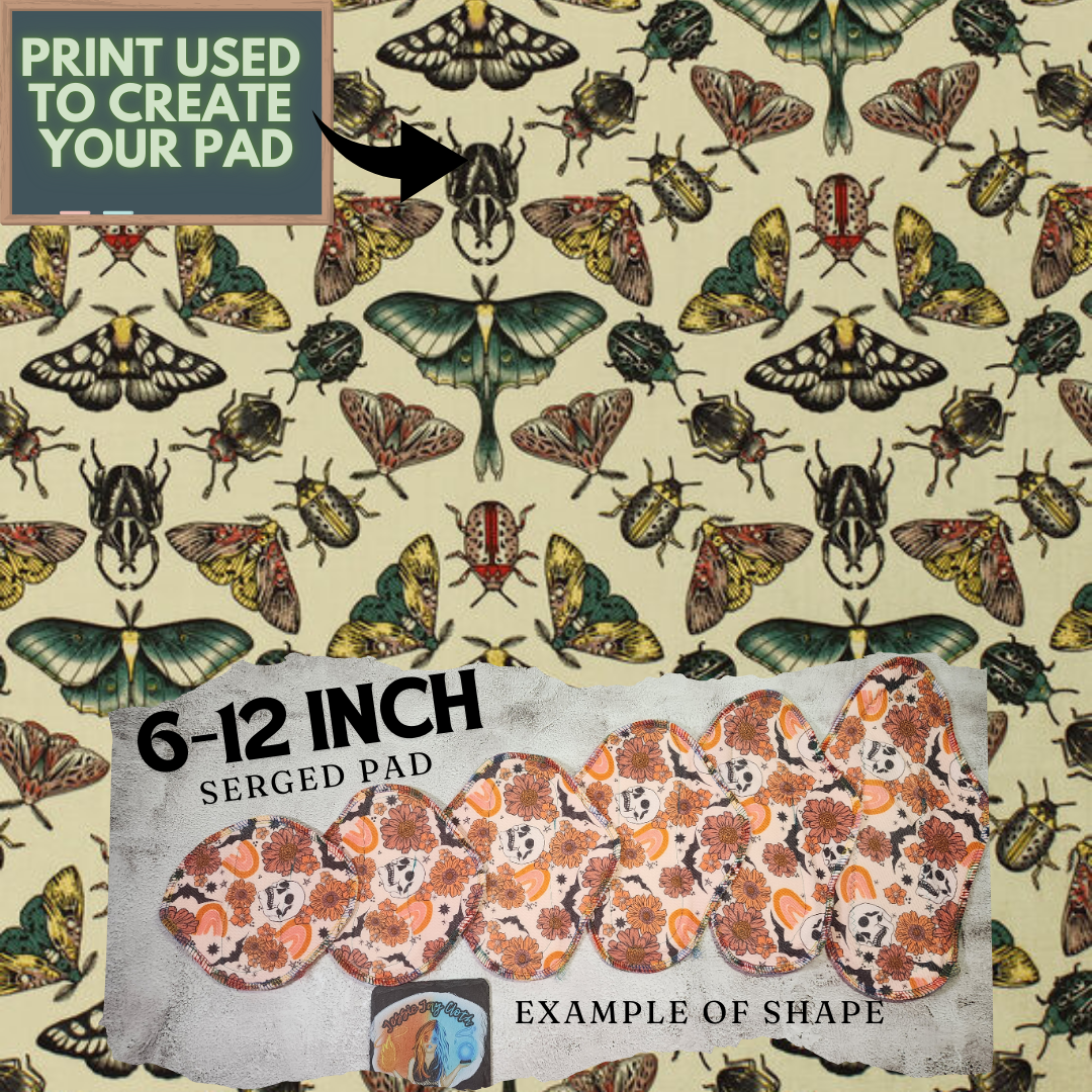 Customize your serged Cloth Pad OR Liner | FINAL SALE, No Coupons