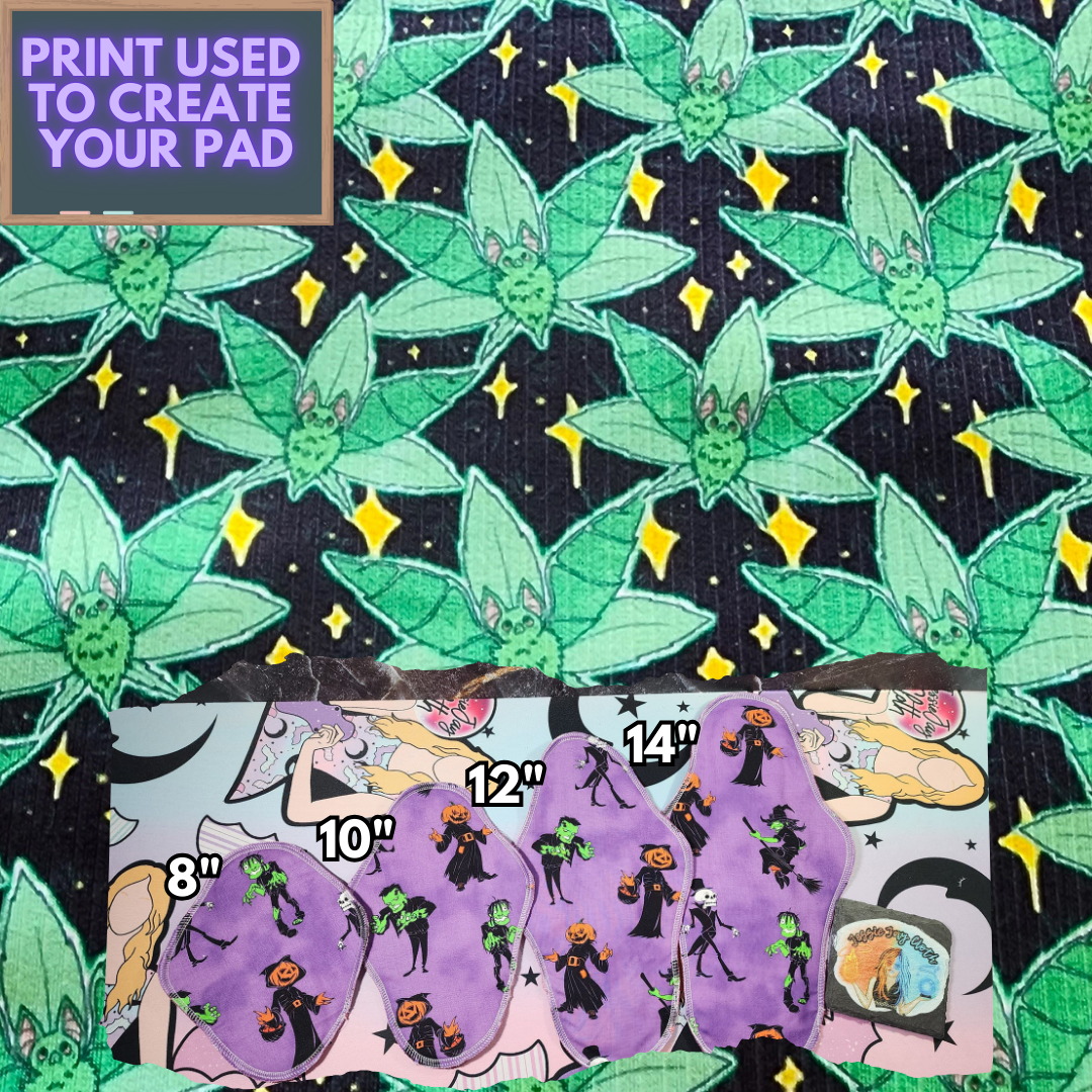 Spooky Savings on Cloth Pads! | Choose from 9 different KNIT prints!