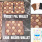 Pies, Fall, Autumn, Pocket Pal Wallet | Card Holder, Wristlet | Set or Singles