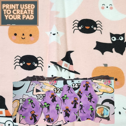 Spooky Savings on Cloth Pads! | Choose from 10 different FLANNEL prints!