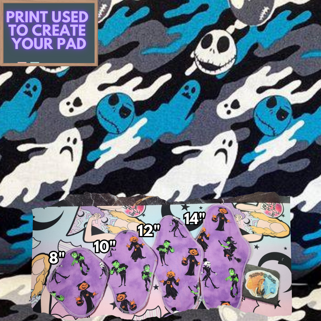 Spooky Savings on Cloth Pads! | Choose from 9 different prints