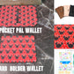 Red Polka Dot Mouse, Pocket Pal Wallet | Card Holder, Wristlet | Set or Singles