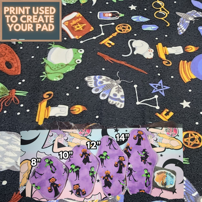 Spooky Savings on Cloth Pads! | Choose from 10 different FLANNEL prints!