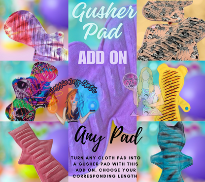 ADD ON | Ditch the Leaks, Embrace the Flow: Introducing Gusher Cloth Pads! 💦🚫🎉