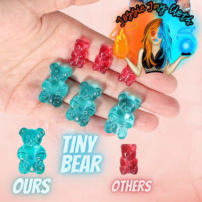 JELLY SOAP Tiny Frog, Owl, or Gummy Bear | Multi or Single Use Soaps | Cloth Wipe Bits