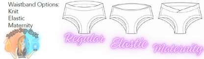 Hot Pink Ivory Tie-Dye | Bunzies Underwear | Choose Briefs, Booty, or Super Booty