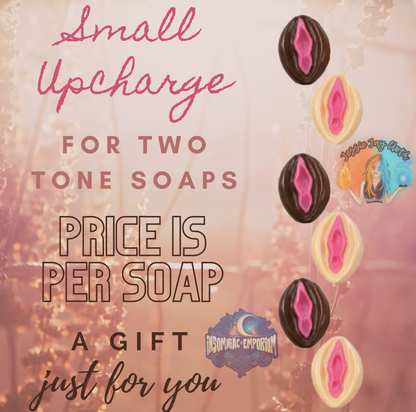 Pocket Peaches | Delicate Delights: Miniature Soaps | WAP Yoni Shape