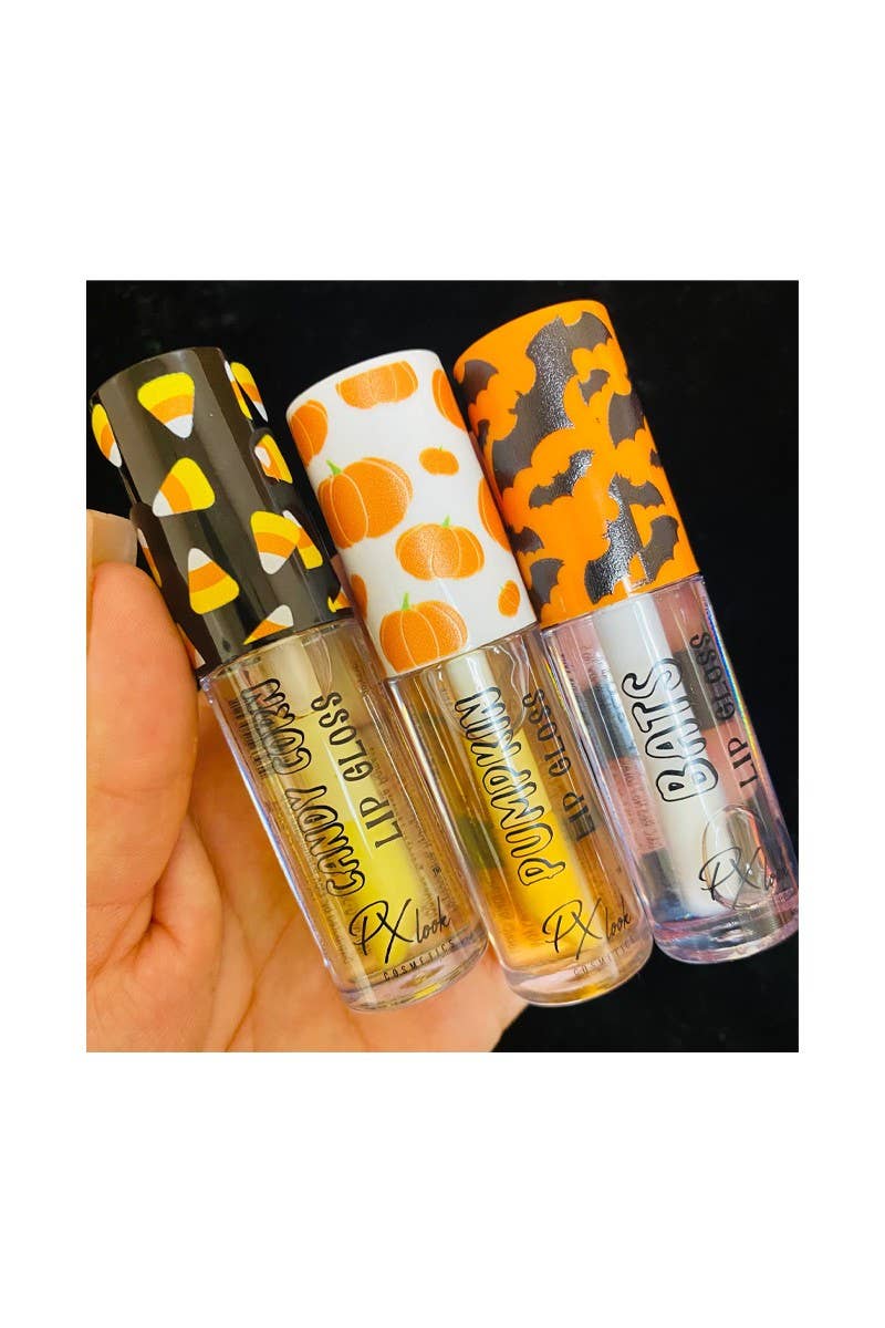 Halloween Candy Lip Gloss | 3 Designs | Sweet Candy Scent