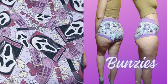 Ghost Face, Call Me, Horror | Bunzies Underwear | Choose Briefs, Booty, or Super Booty