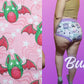 Watermelon Fruit Bat |  Bunzies Underwear | Choose Briefs, Booty, or Super Booty