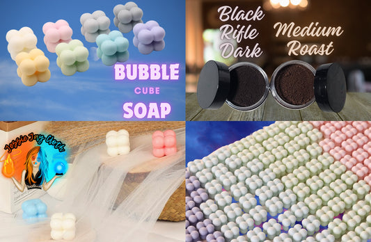 CUSTOM Bubble Cube Coffee Soap | Coffee Soaps – What they’re good for? |