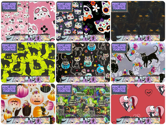 Spooky Savings on Cloth Pads! | Choose from 9 different prints