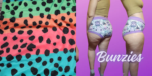 Swim Polka Dots | Bunzies Underwear | Choose Briefs, Booty, or Super Booty