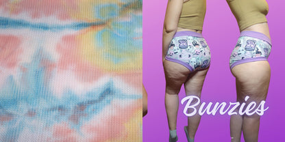 Beach Days Tie Dye | Bunzies Underwear | Choose Briefs, Booty, or Super Booty