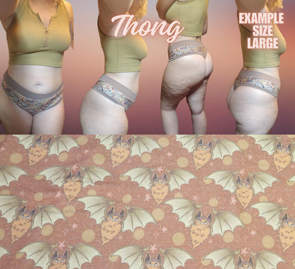 Sunflower Bat | Thondlewear, Thongs for every body | Elastic or Knit Bands