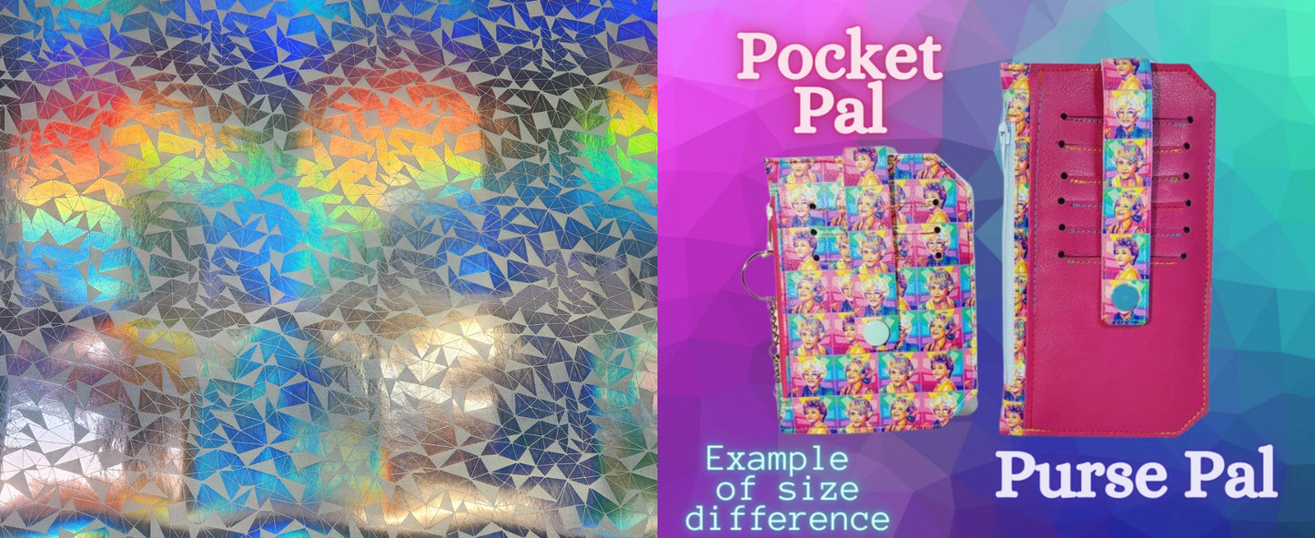 Stained Glass - Silver Day Dream | Pocket Pal Wallet