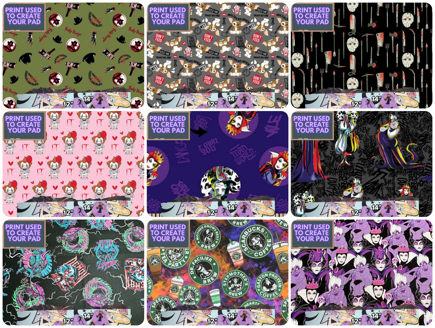 Spooky Savings on Cloth Pads! | Choose from 9 different prints