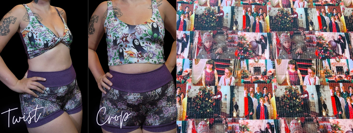 Custom 2-in-1 Crop Top | Home Alone, Christmas