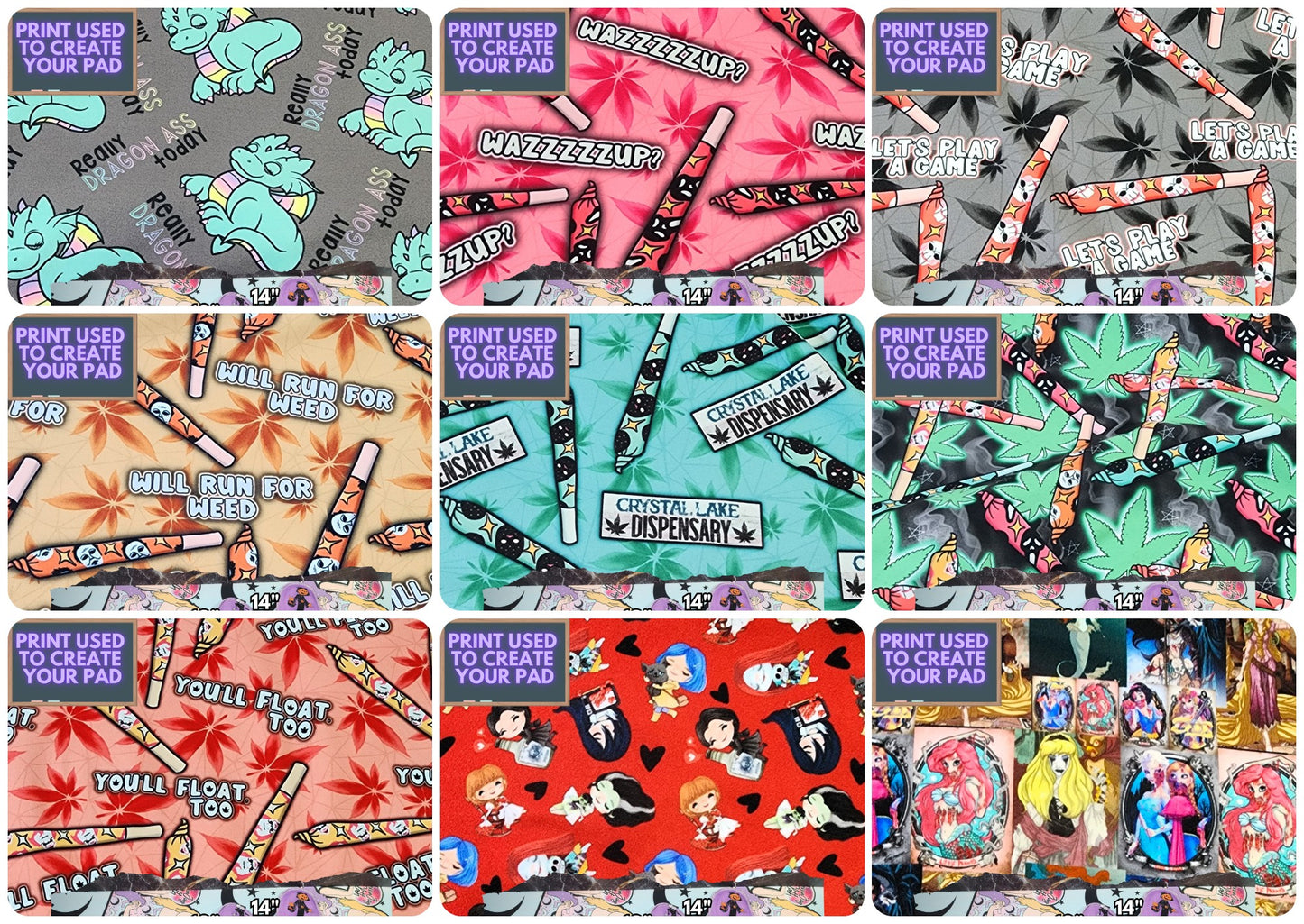 Spooky Savings on Cloth Pads! | Choose from 9 different KNIT prints!