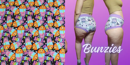 Booba, Boba Tea, Horror | Bunzies Underwear | Choose Briefs, Booty, or Super Booty