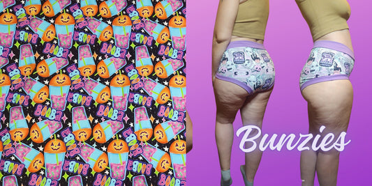 Booba, Boba Tea, Horror | Bunzies Underwear | Choose Briefs, Booty, or Super Booty