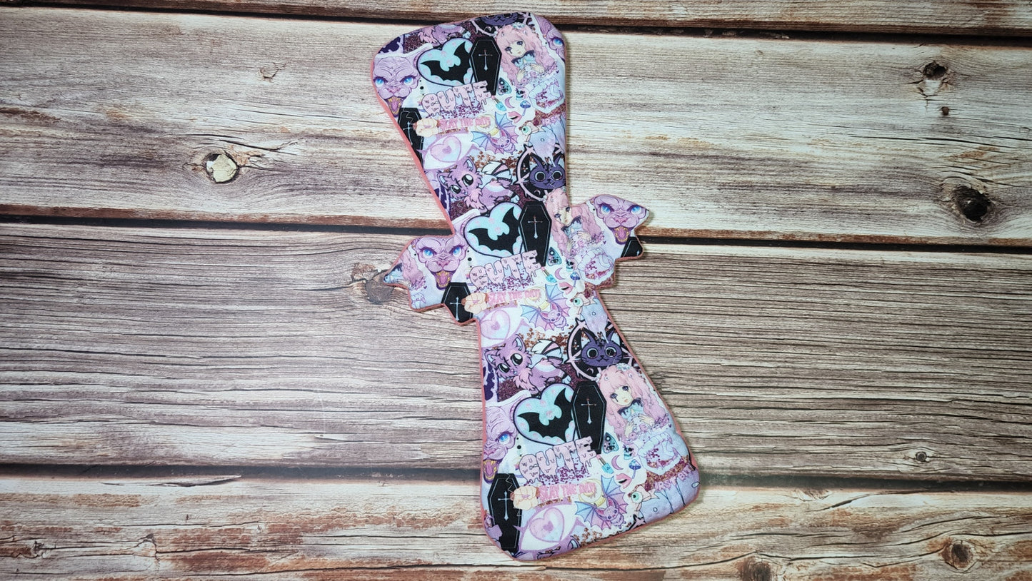 Custom FLARED Bat Wing Cloth Pad | 7 through 20 inches | 2.25 or 2.5 snapped width