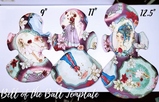 Regular Belle of the ball | Custom Cloth Pad | 9/11/12.5 | Flared Style for front or back bleeders