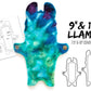 Custom Mama Llama & Baby Llama Cloth Pads | 9" & 11" | 2.5" Snapped Width |