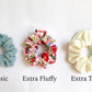 Serat Handprint jewel  | Custom Hair Scrunchie | Adult Size & Toddler Size | 7 Options