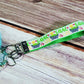 Guac is Life Wristlet Key Fob | Ribbon/Nylon Fabric Keychain |