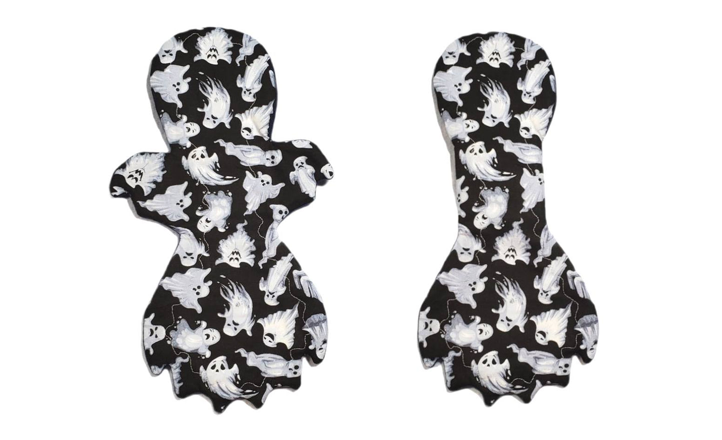 Custom Ghost Shaped Cloth Pad | 8/9/10/11/12/13/14 | 2.5" Snapped Width