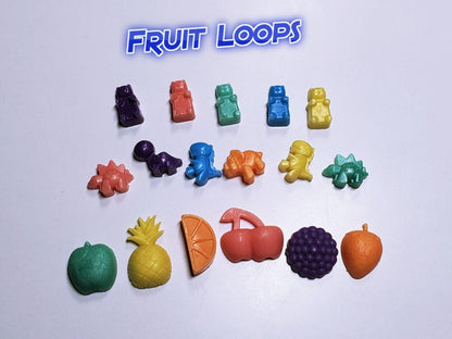 Tiny Fruit Snacks Soap  | Apple, Orange, Cherry, Strawberry, Pineapple, Grapes | Multi or Single Use Soaps |