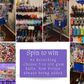 Spin to win prizes | Mystery Gifts, Beauty Bin |Slime, Bath bomb, Shower steamer | Add on | Surprise gum ball prizes! | NOT recorded listing